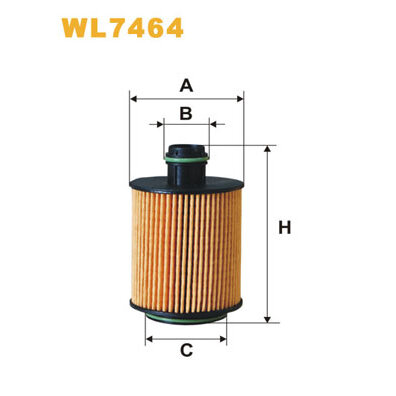 Filtre À Huile Wix Wl7464