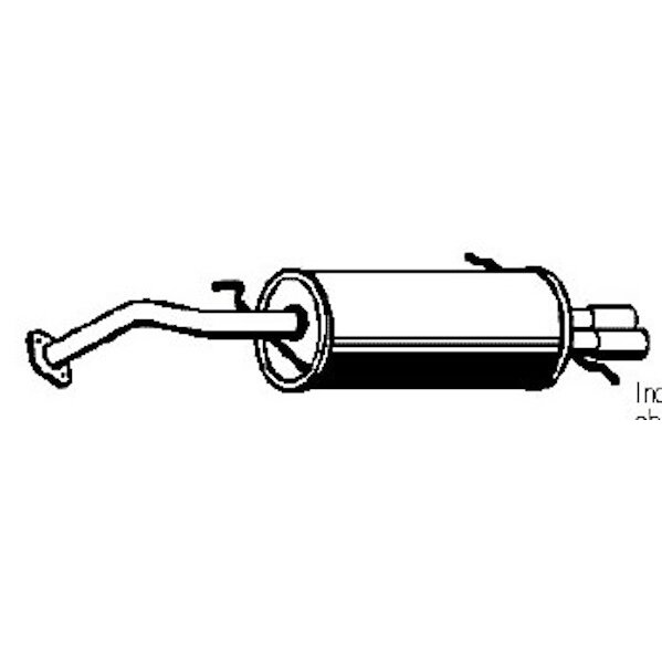 Tube D'échappement Nps M430a58