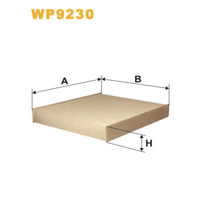 Filtre D'habitacle Standard Wix Wp9230
