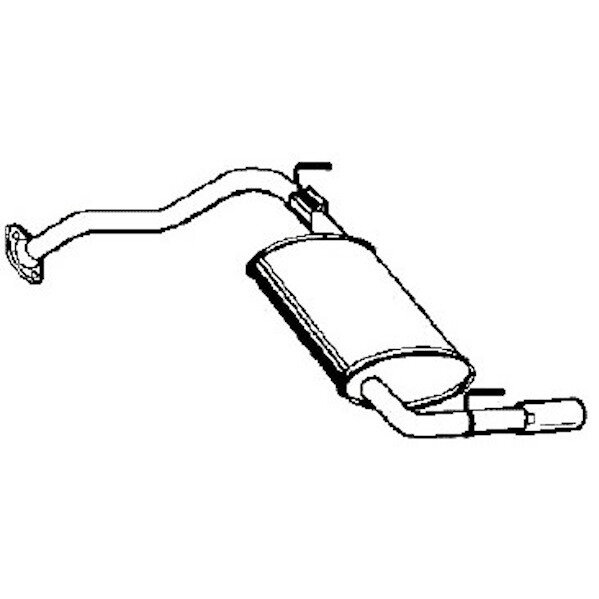 Tube D'échappement Nps M430a105