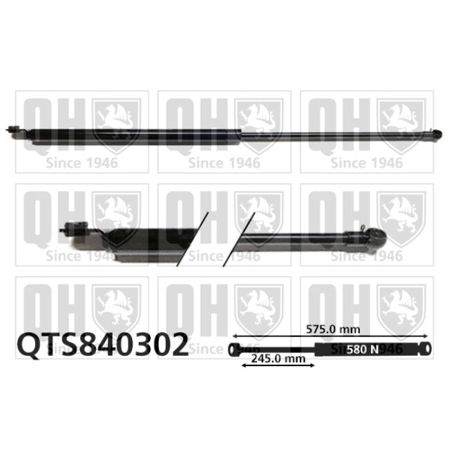 Vérin De Coffre Quinton Hazell Qts840302