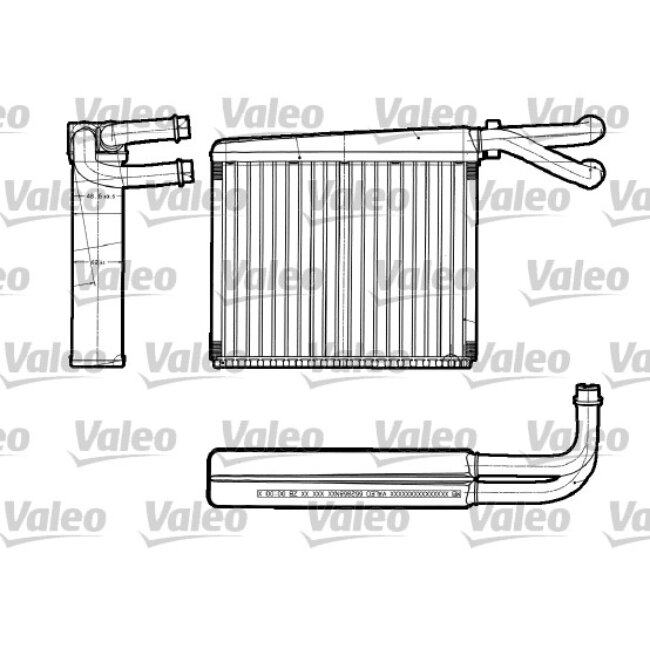 Radiateur De Chauffage Valeo 812251