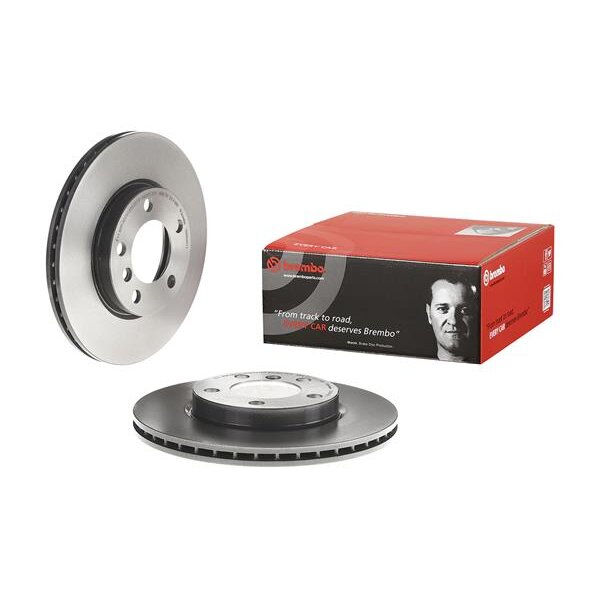 2 Disques De Frein Brembo Vernis Uv 09.b645.11
