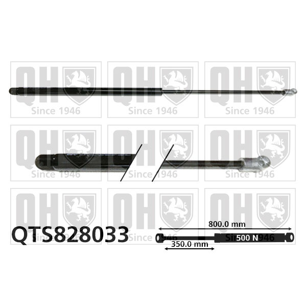 Vérin De Coffre Quinton Hazell Qts828033