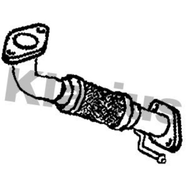 Tuyau Avant Pour Catalyseur Klarius 302014