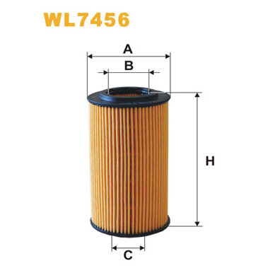 Filtre À Huile Wix Filters Wl7456
