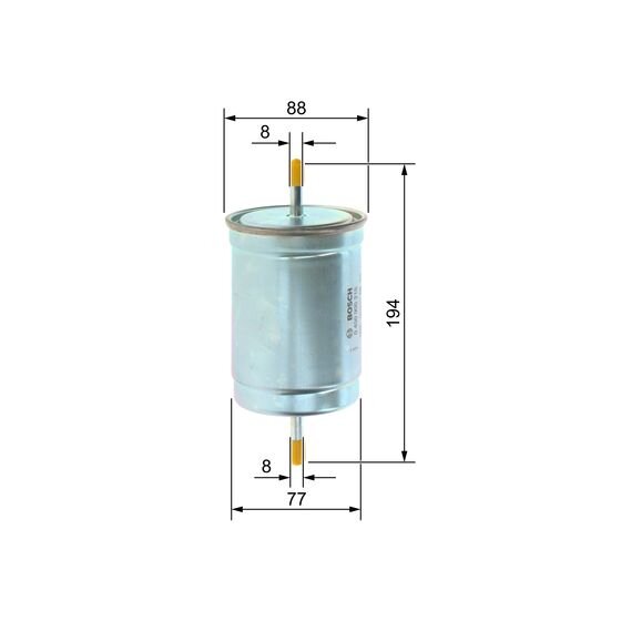 Filtre À Carburant Bosch 0450905216