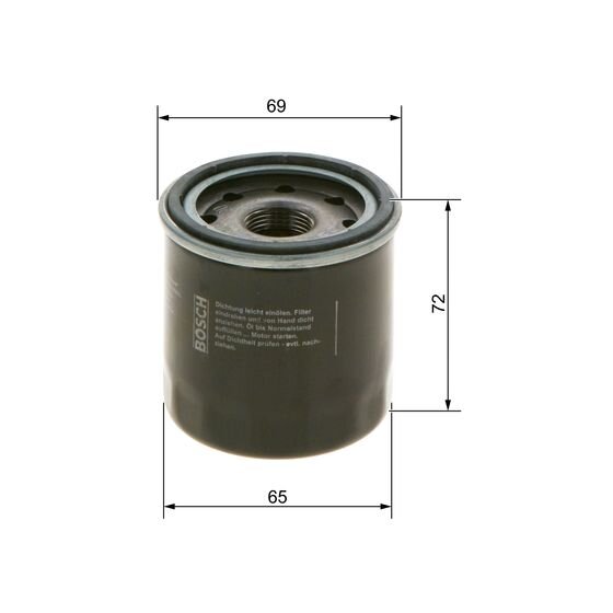 Filtre À Huile Bosch F026407001