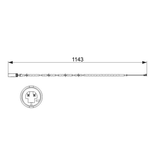 Témoin D'usure Bosch 1987473517