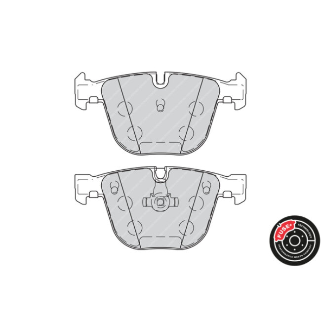 4 Plaquettes De Frein Ferodo Fdb4259