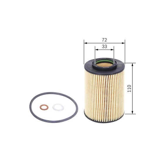 Filtre À Huile Bosch F026407061