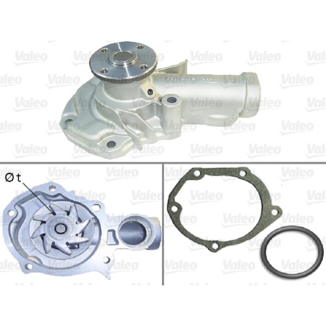 Pompe À Eau Valeo 506956