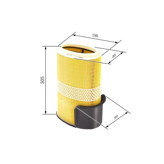 Filtre À Air Bosch S0131
