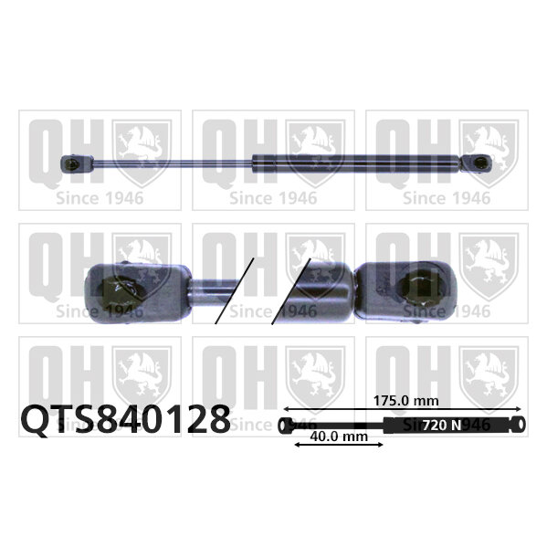 Vérin De Coffre Quinton Hazell Qts840128