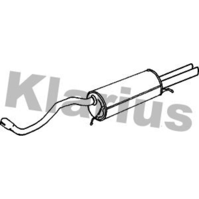 Tube D'échappement Klarius 250407