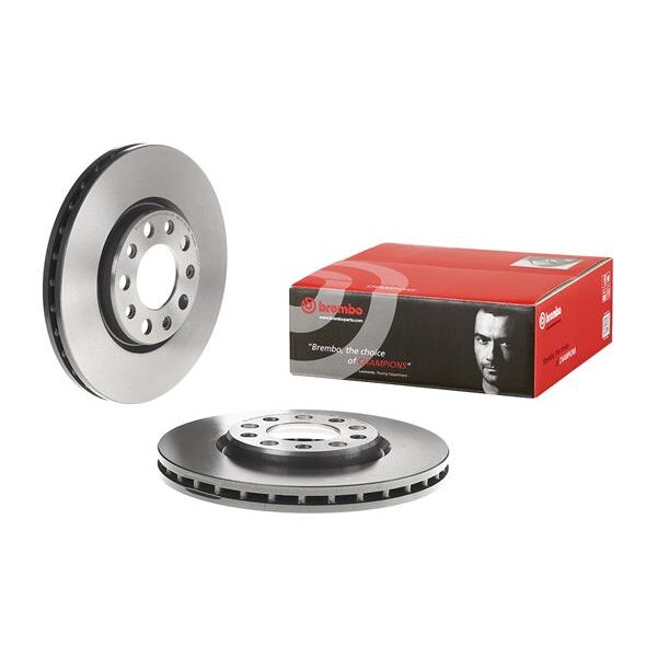 2 Disques De Frein Brembo Vernis Uv 09.a721.11