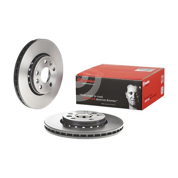 2 Disques De Frein Brembo Vernis Uv 09.a727.21