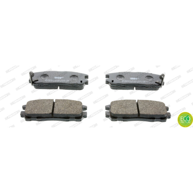 4 Plaquettes De Frein Ferodo Fdb1017