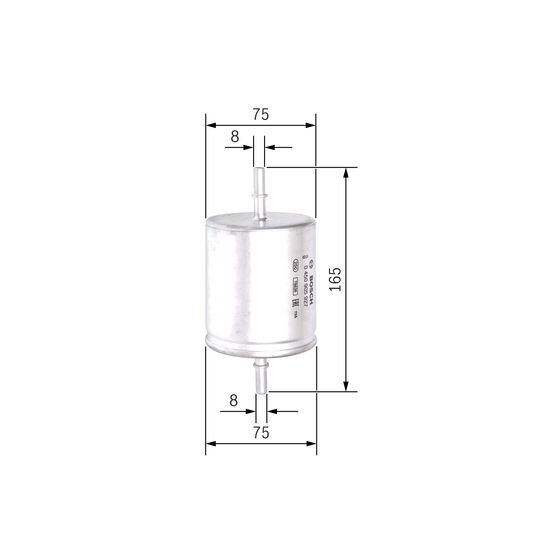 Filtre À Carburant Bosch 0450905927