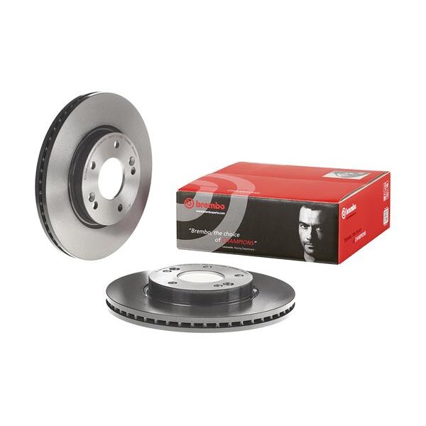 2 Disques De Frein Brembo Vernis Uv 09.c249.11