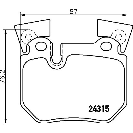 4 Plaquettes De Frein Brembo P06059