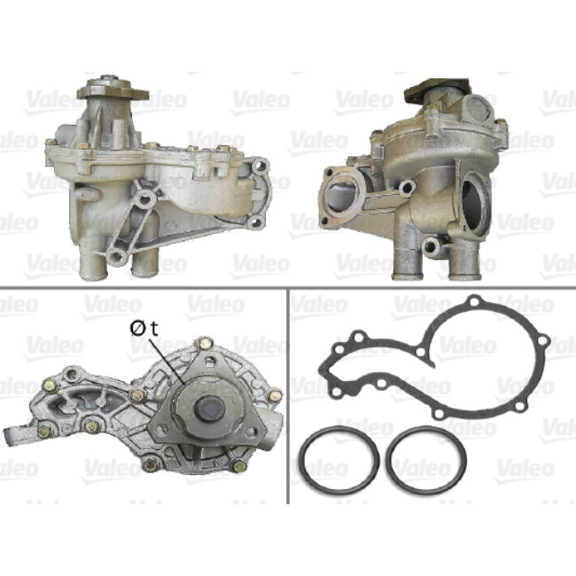 Pompe À Eau Valeo 506227
