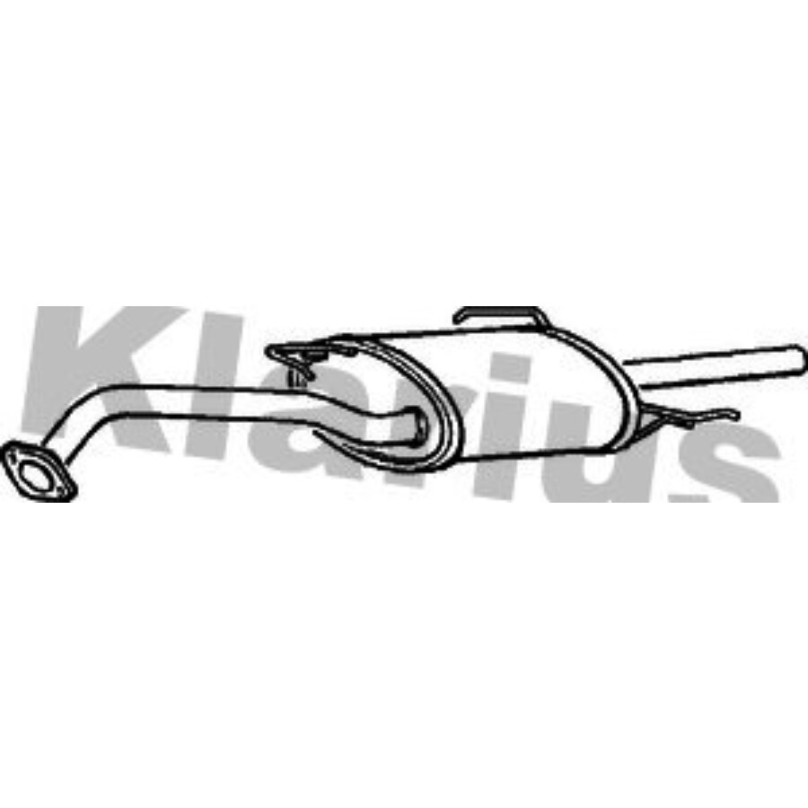 Silencieux Arrière Klarius 220045