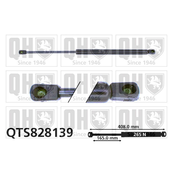 Vérin De Coffre Quinton Hazell Qts828139