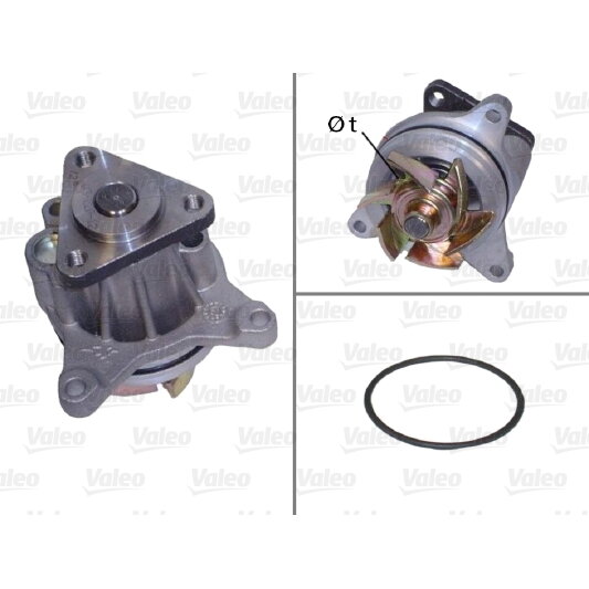 Pompe À Eau Valeo 506694