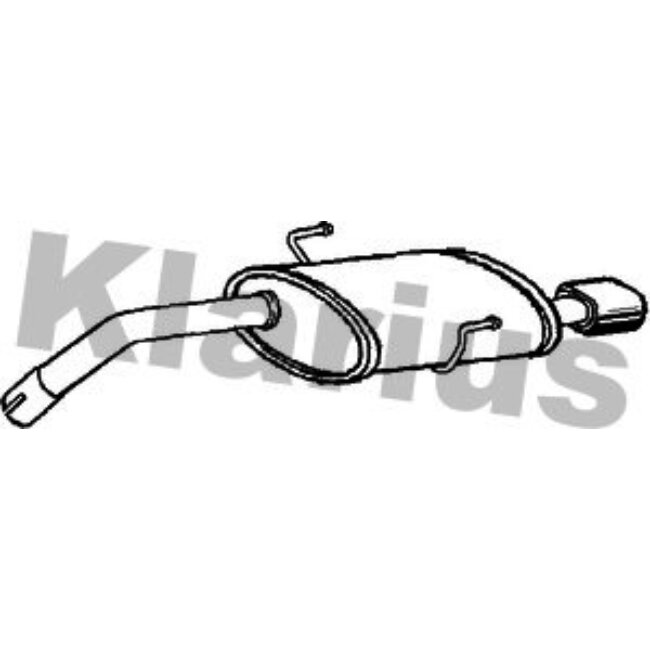 Silencieux Arrière Klarius 230672