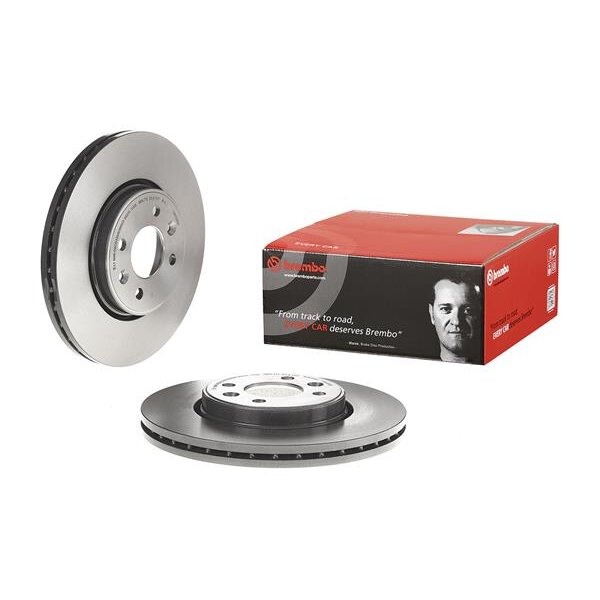 2 Disques De Frein Brembo Vernis Uv 09.8137.21