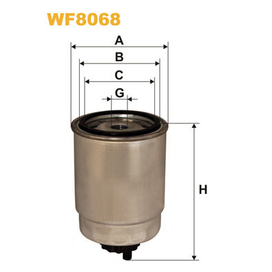 Filtre Carburant Wix Wf8068