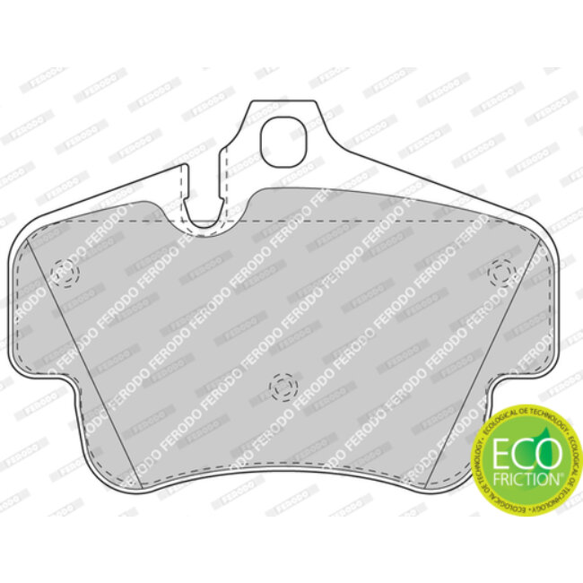 4 Plaquettes De Frein Ferodo Fdb4329