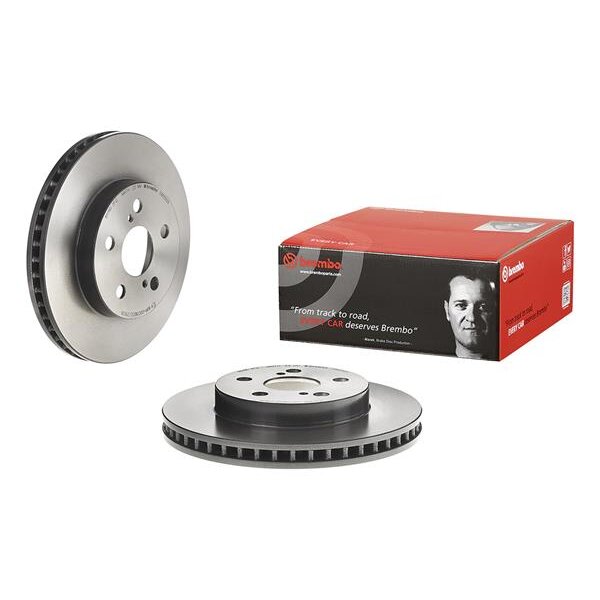2 Disques De Frein Brembo 09.d510.11