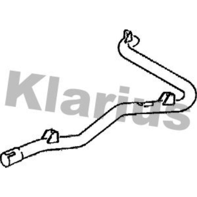 Tube D'échappement Klarius 130091