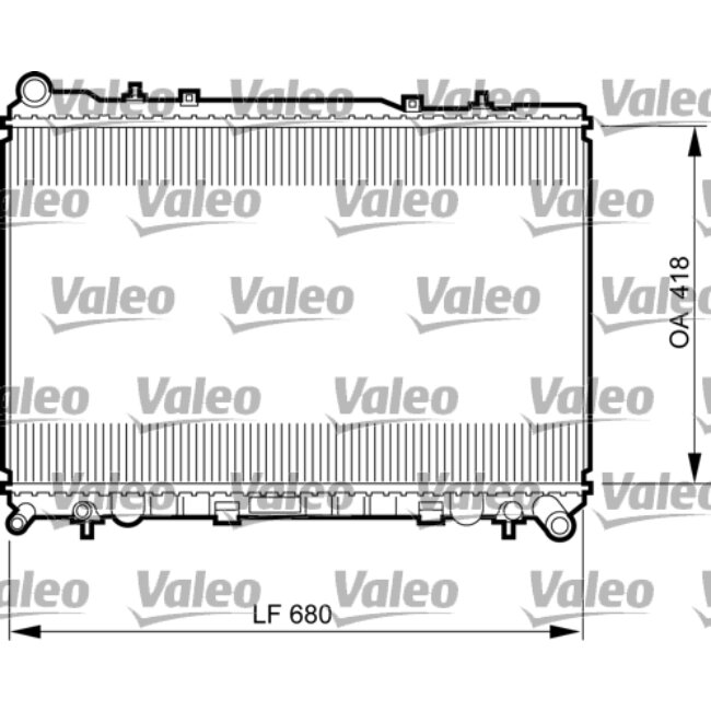 Radiateur De Refroidissement Valeo 735521