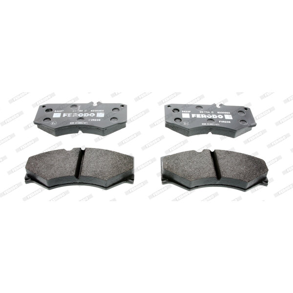 4 Plaquettes De Frein Ferodo Fvr239