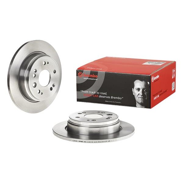 2 Disques De Frein Brembo 08.b586.10