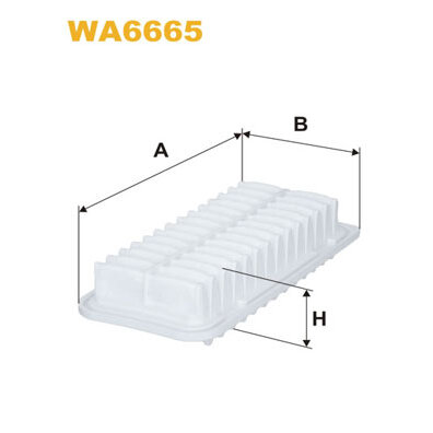 Filtre À Air Wix Réf. Wa6665