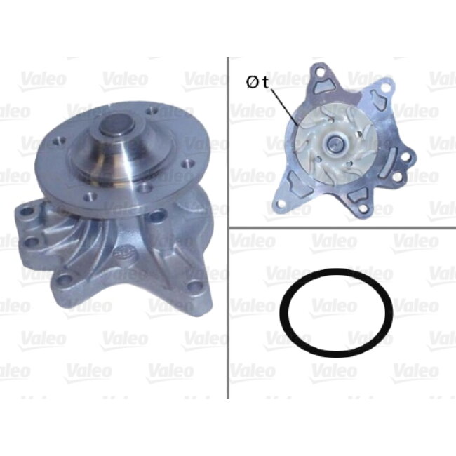 Pompe À Eau Valeo 506906