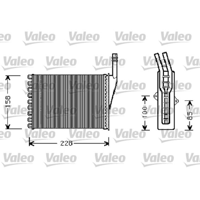 Radiateur De Chauffage Valeo 812288