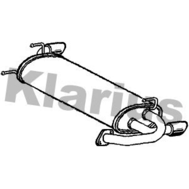 Silencieux Arrière Klarius 240928