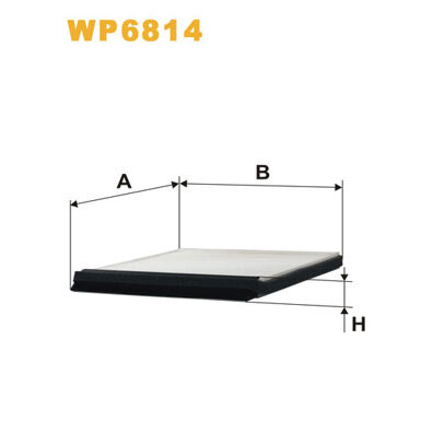 Filtre D'habitacle Standard Wix Filters Wp6814