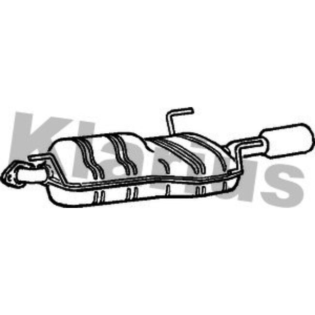 Silencieux Arrière Klarius 220719