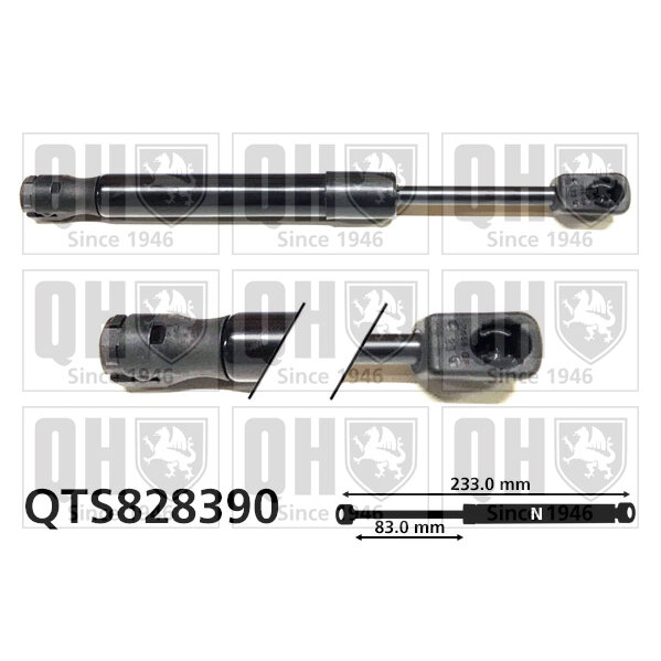 Vérin De Coffre Quinton Hazell Qts828390
