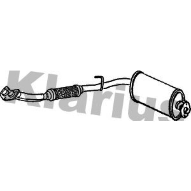 Silencieux Avant Klarius 220234