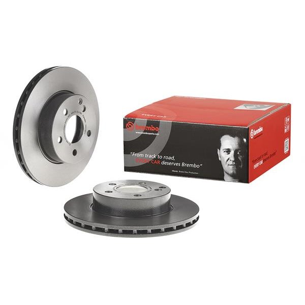 2 Disques De Frein Brembo Vernis Uv 09.a736.11
