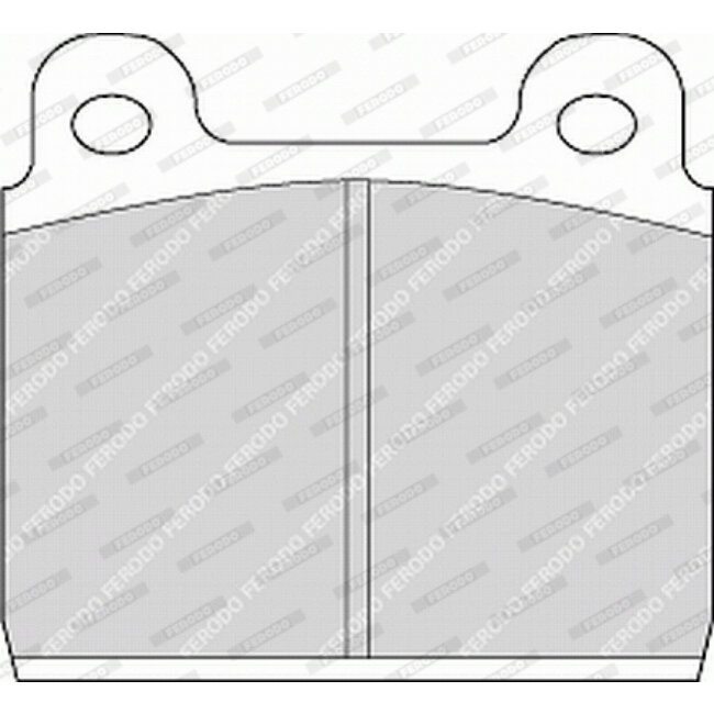 4 Plaquettes De Frein Ferodo Fvr84