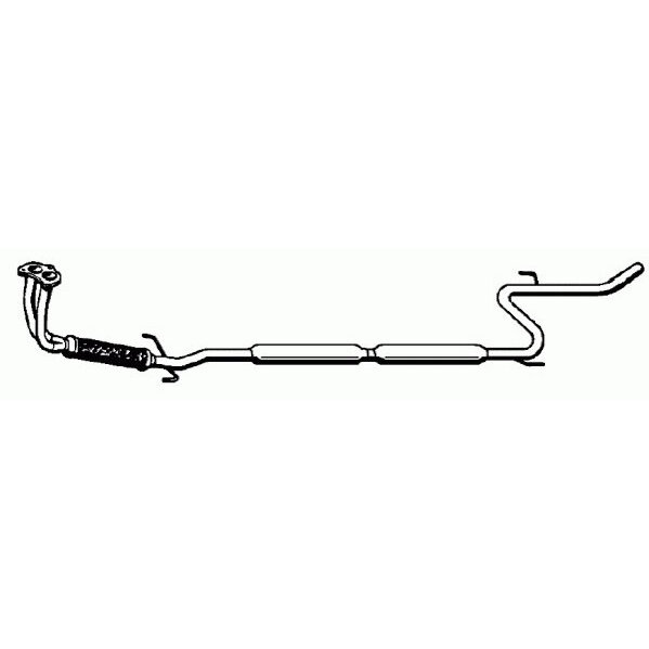 Tube D'échappement Nps T430a95