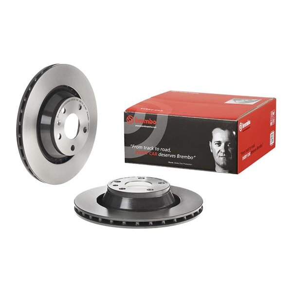 2 Disques De Frein Brembo Vernis Uv 09.9768.11